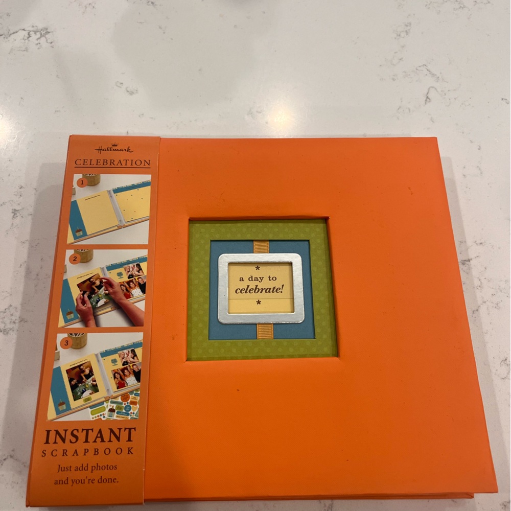 Orange Instant Scrapbook